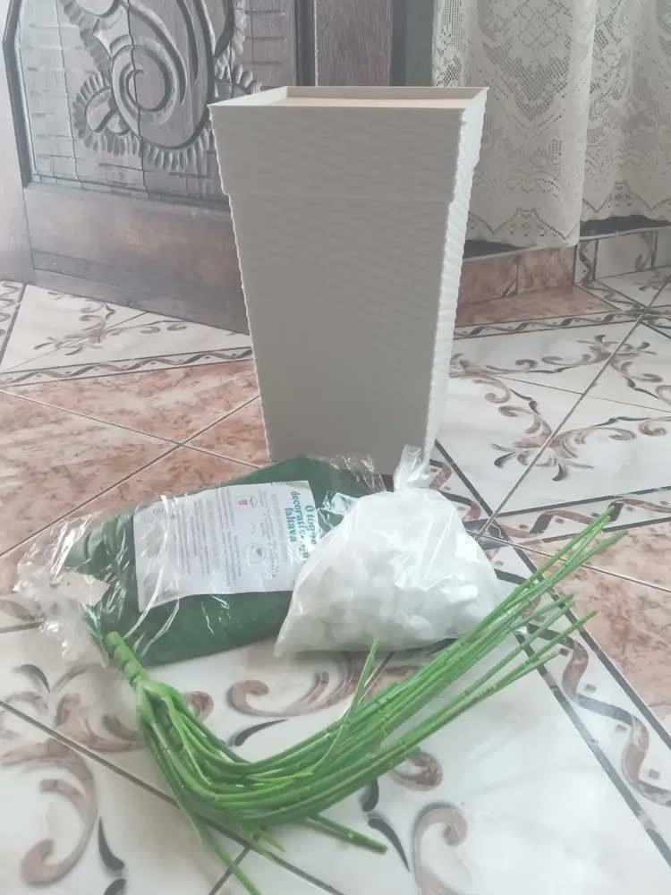 foto de Planta Artificial Grande Costela De Adão Com Vaso Decorativo