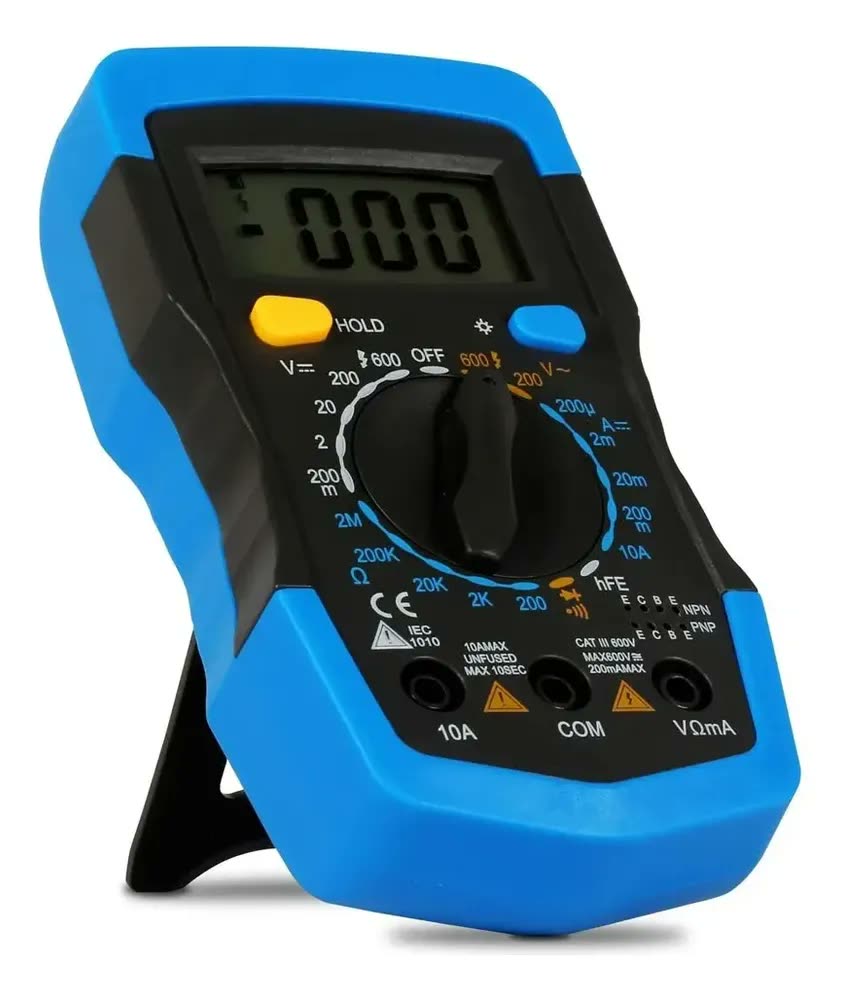 Multímetro Digital Automotivo C/ Iluminação Profissional