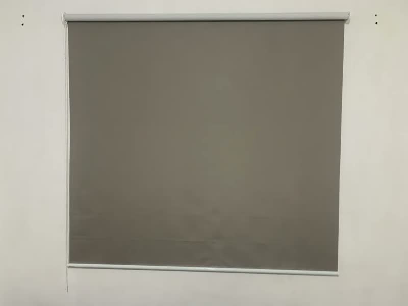foto de Cortina Rolo Blackout 0% 1,20 L X 1,20 A Escurecer Quarto Cor Branco