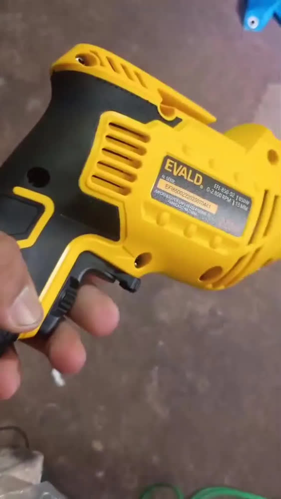 foto de Furadeira Impacto 1/2pol 850w Reversível Profissional Efi850 Evald