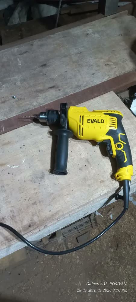 foto de Furadeira Impacto 1/2pol 850w Reversível Profissional Efi850 Evald