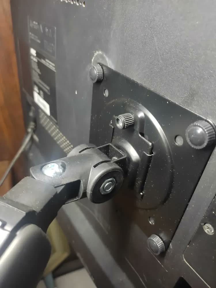 foto de Suporte Monitor Articulado Ajustavel 14 Até 32 A Gás Preto