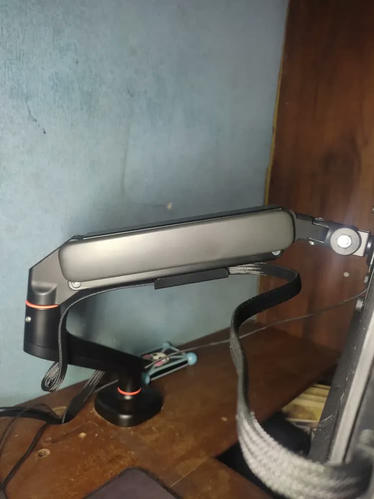 foto de Suporte Monitor Articulado Ajustavel 14 Até 32 A Gás Preto