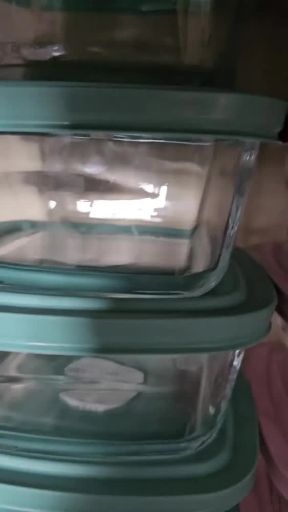foto de Jogo 12 Peças de Potes de Vidro Vap Facilita Com Tampa Sortida 500ml