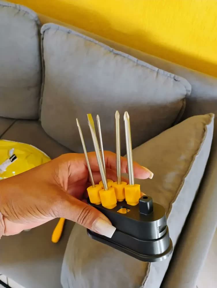 foto de Jogo Chaves Fenda Philips Intercambiáveis 6 Peças Tramontina