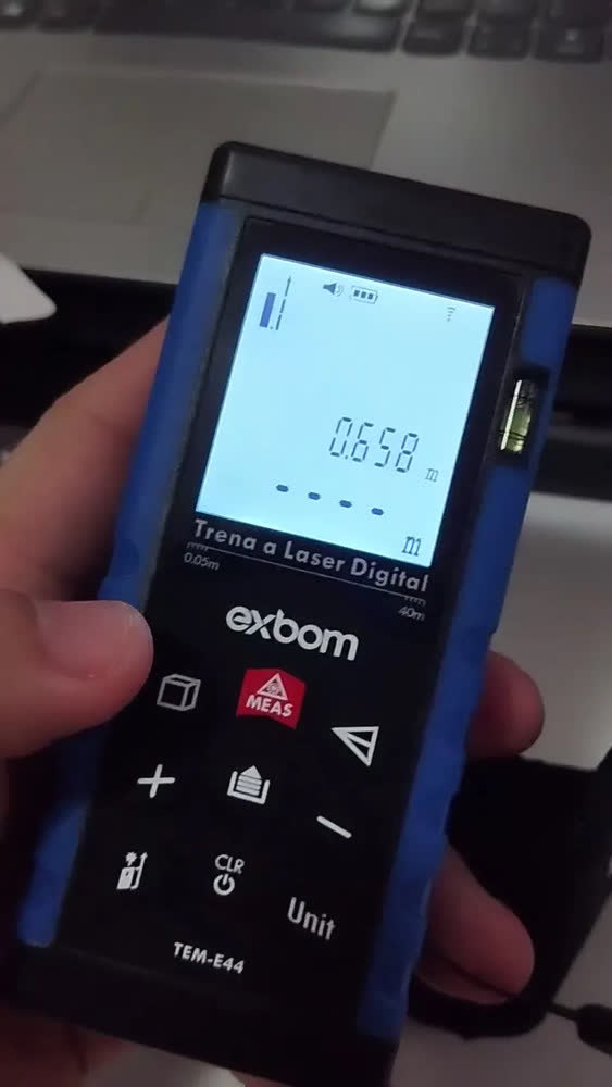 foto de Trena A Laser Several Importados Medidor Digital Portátil Com Display lcd Iluminado e Funções Avançadas Para Medição Rápida e Precisa