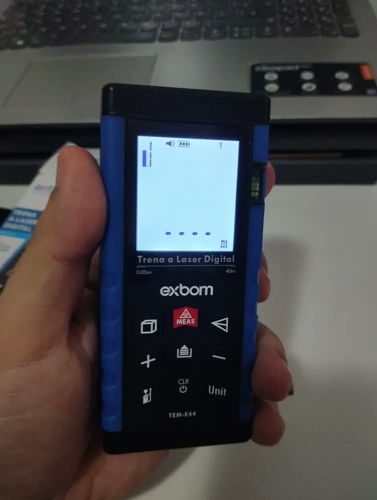 foto de Trena A Laser Several Importados Medidor Digital Portátil Com Display lcd Iluminado e Funções Avançadas Para Medição Rápida e Precisa