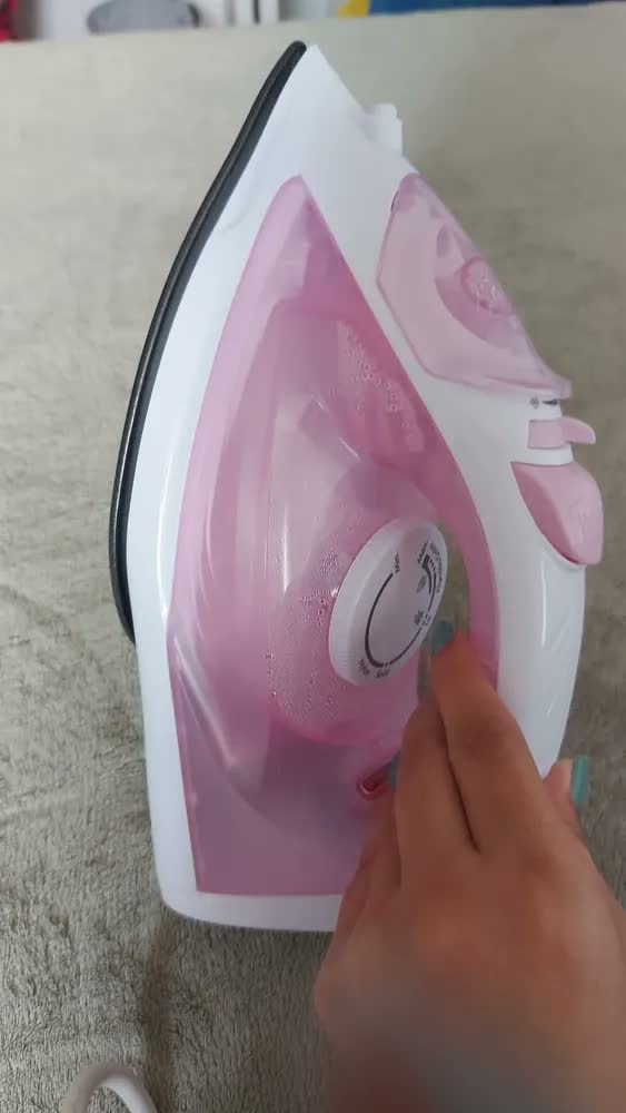 foto de Ferro De Passar A Vapor Britânia Rosa Vapor Extra Bfve01a Rosa