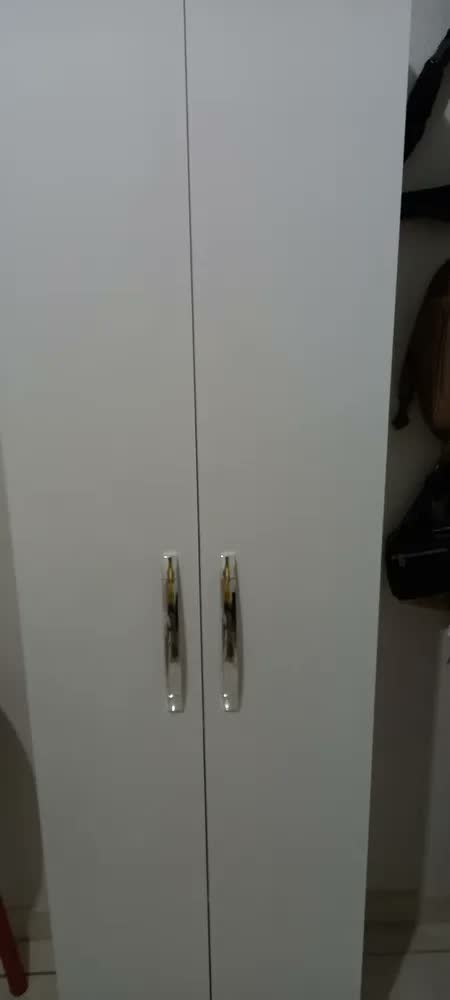 foto de Organizador Sapatos Sapateira Vertical Atrás Porta 24 Bolsos Cor Branco