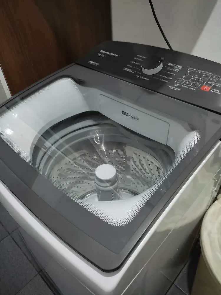 foto de Máquina De Lavar Bwf14ab 14kg Smart Sensor Ciclo Brastemp - Branco