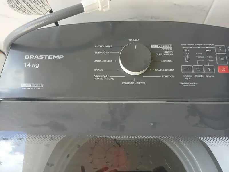 foto de Máquina De Lavar Bwf14ab 14kg Smart Sensor Ciclo Brastemp - Branco