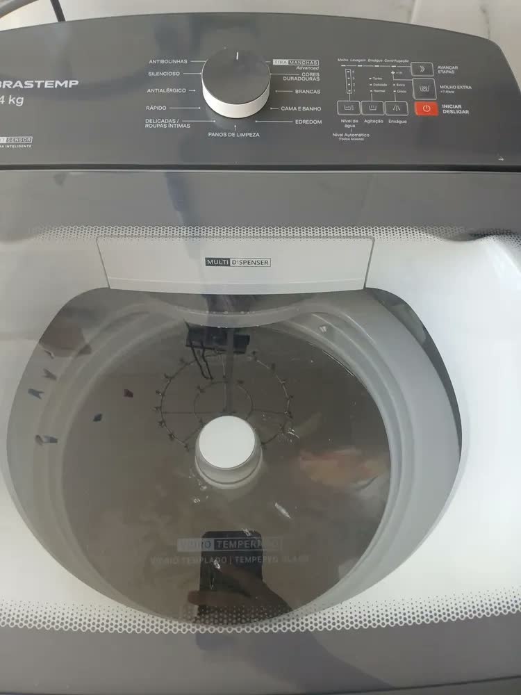 foto de Máquina De Lavar Bwf14ab 14kg Smart Sensor Ciclo Brastemp - Branco