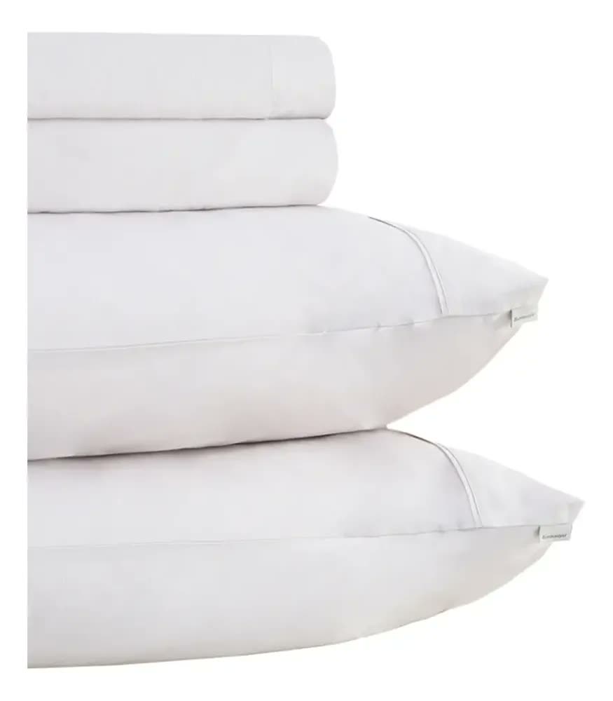 Jogo De Cama Queen Buddemeyer Cotton Essential Cor Bege