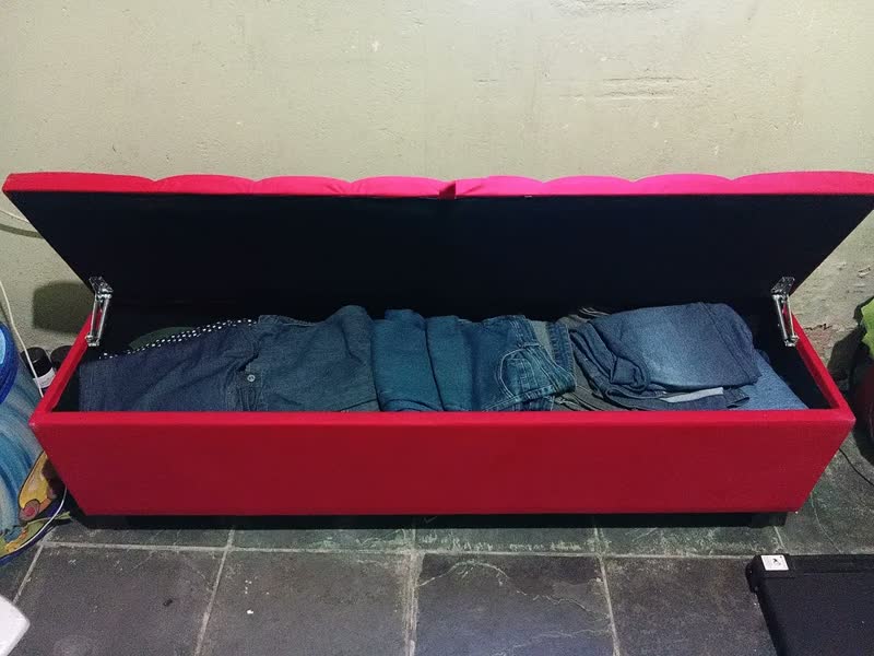 foto de Recamier Organizador Queen Brinquedo Enxoval Sala Sapateira