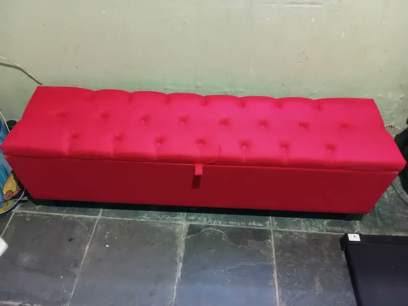 foto de Recamier Organizador Queen Brinquedo Enxoval Sala Sapateira