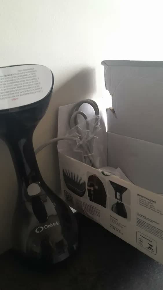 foto de Vaporizador de Roupas Portátil Passadeira 1200W Passa Sem Tábua