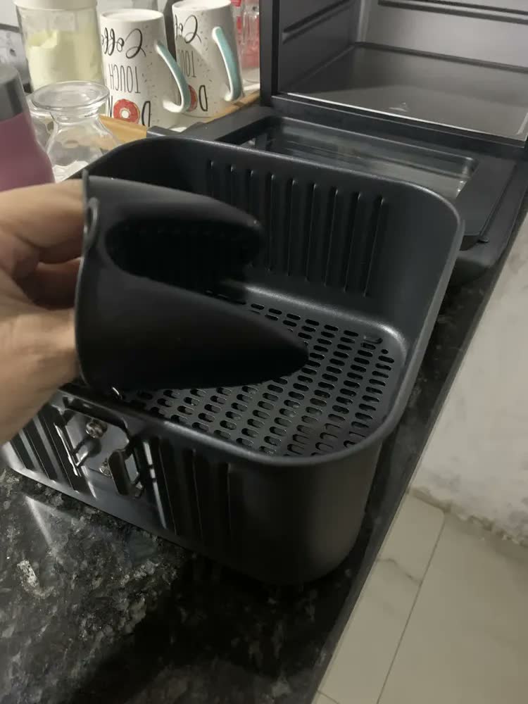 foto de Air Fryer Forno 12l Afon-12l-gi 2000w Digital Mondial - Preto E Inox