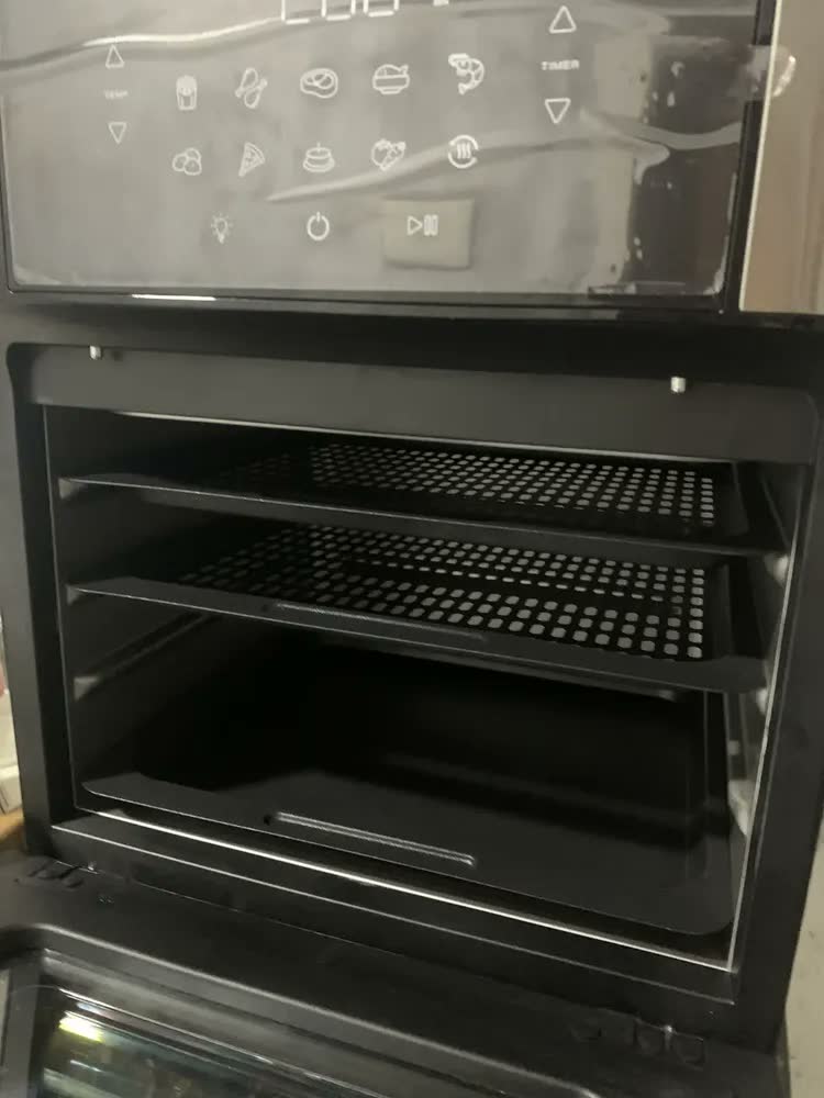 foto de Air Fryer Forno 12l Afon-12l-gi 2000w Digital Mondial - Preto E Inox