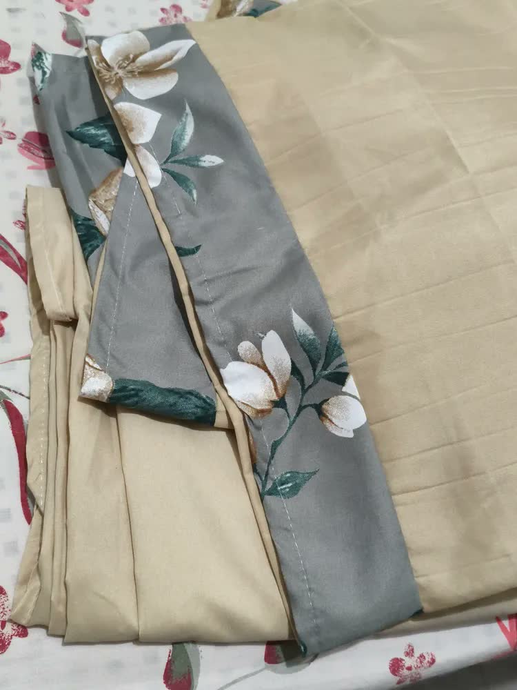 foto de Jogo De Lençol Allegra Cama Queen 4 Peças Detalhe Estampado