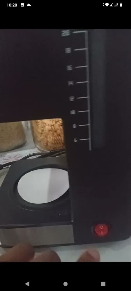 foto de Cafeteira Elétrica Mondial Dolce Arome Vidro C-43-20x-si - Preto Com Inox