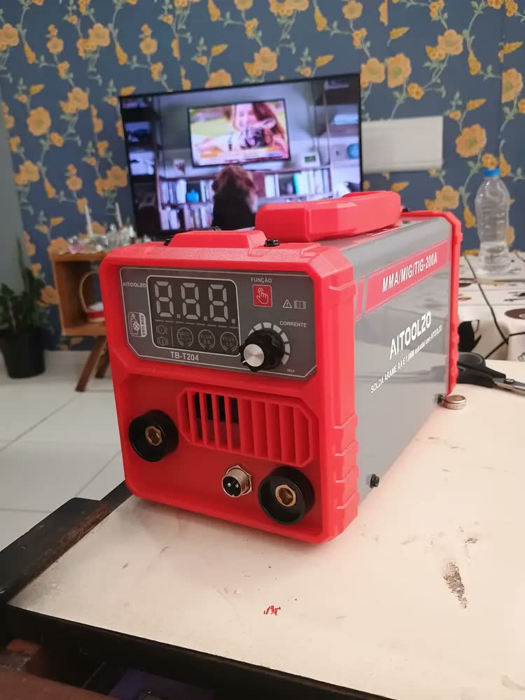 foto de Aitoolzo Máquina de Solda Inversora 3 em 1 MIG TIG MMA 200A Sem Gás