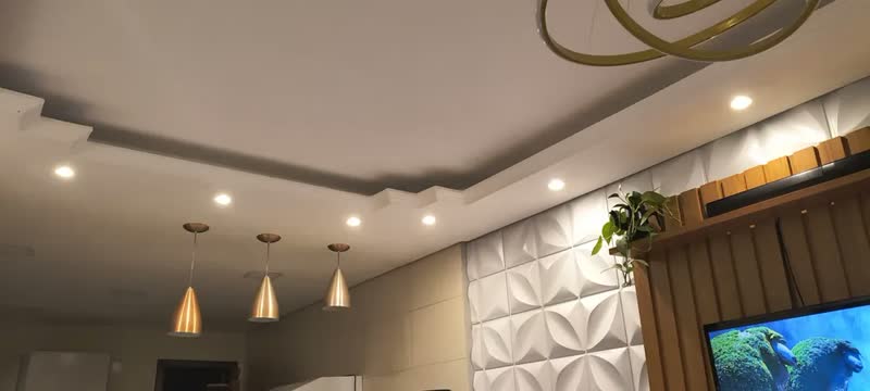 foto de Kit 10 Spot Led Easy 7w 3000k Bivolt Embutir Redondo Alut 127/220V Branco Quente