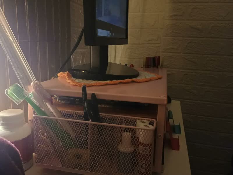 foto de Suporte Para Monitor Mesa Com Gavetas,base Para Monitor