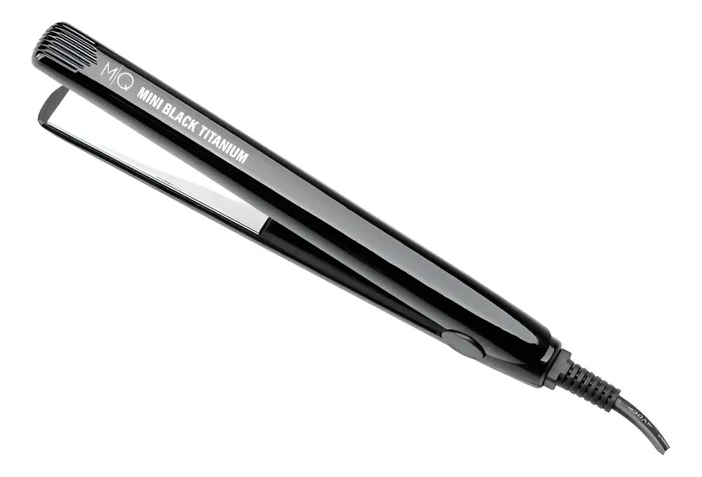 Chapinha Prancha Mq Mini Black Titanium Profissional Bivolt Preto