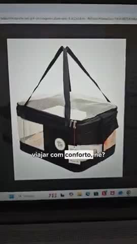 vídeo do produto