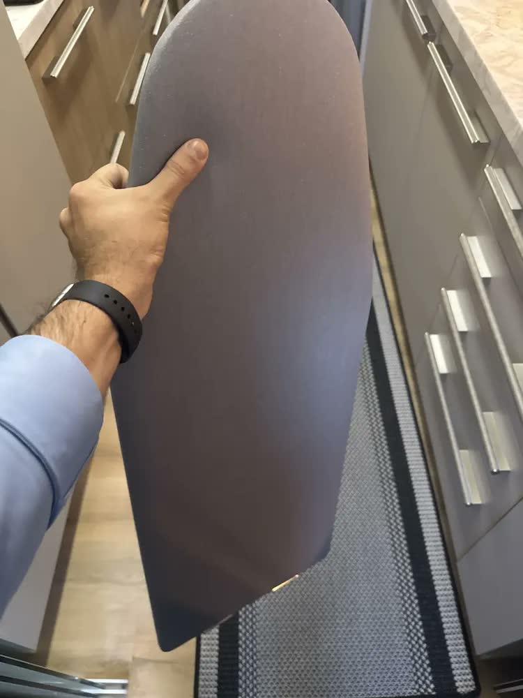 foto de Tábua de Passar Portátil Dobrável Com Suporte Para Mesa e Cama - Blue Moby