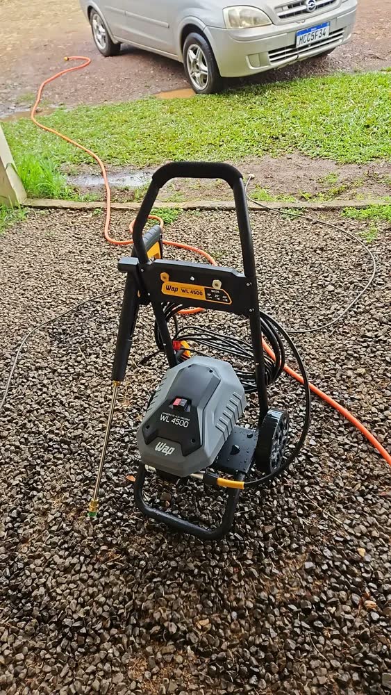 foto de Desobstruidora de Alta Pressão Profissional WAP WL 4500 Ultra 2200w 2000psi 500l/h Motor Indução 220V