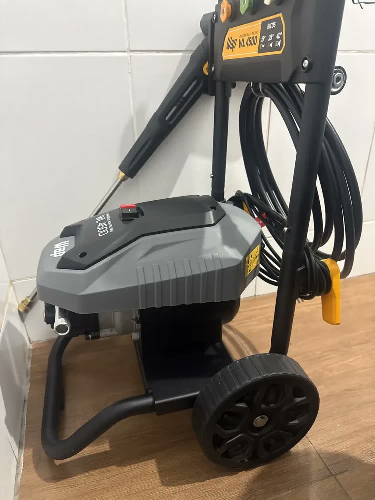 foto de Desobstruidora de Alta Pressão Profissional WAP WL 4500 Ultra 2200w 2000psi 500l/h Motor Indução 220V