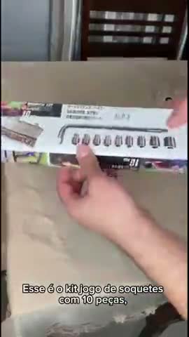 vídeo do produto