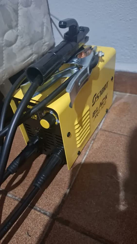 foto de Máquina De Solda Inversora Elétrica Portátil Start Black Arc 120a Mma Eletrodo Tig 220 V