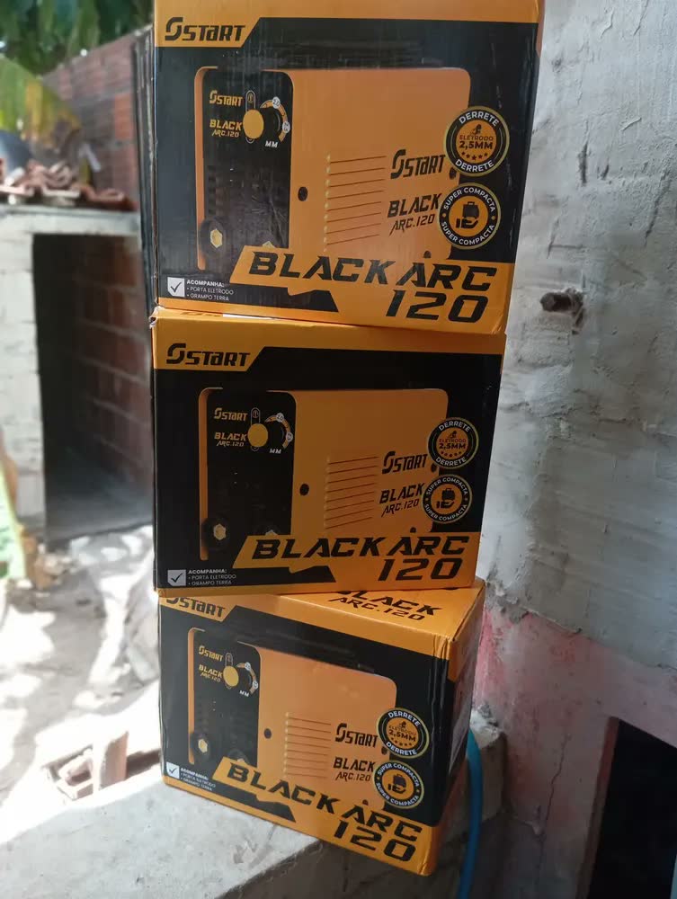 foto de Máquina De Solda Inversora Elétrica Portátil Start Black Arc 120a Mma Eletrodo Tig 220 V