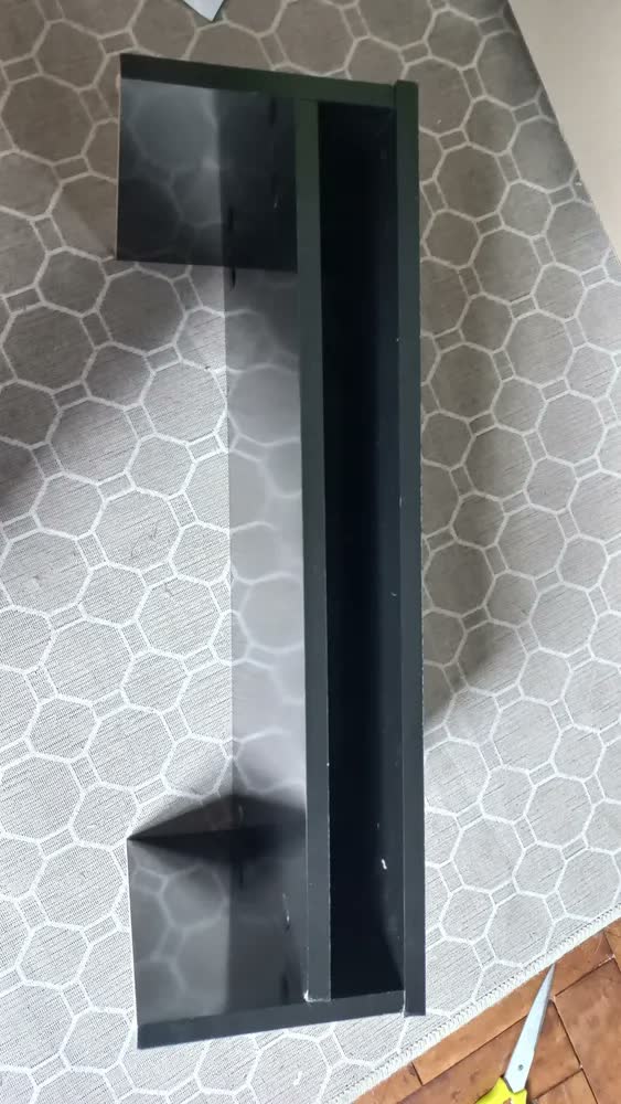 foto de Suporte Para Monitor Mesa Ergonômico Mdf Black Piano Preto