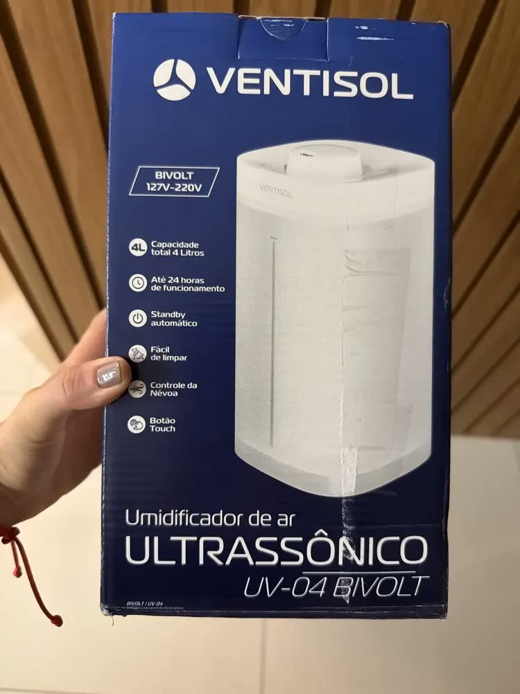 foto de Umidificador Ultrassônico UV-04 BIVOLT Ventisol