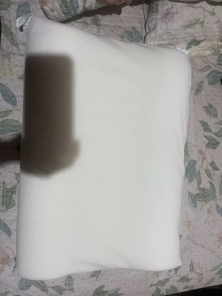 foto de Travesseiro Nasa Onda Cervical Ortopédico Macio Ergonômico para fronhas 45x65cm Suporte B&G - Premium