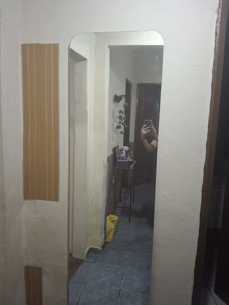 foto de Espelho Retangular Vmex de Parede com LED Neutro 50 cm, para Quarto e Sala