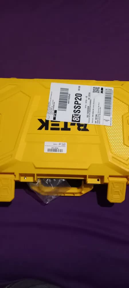 foto de Parafusadeira Furadeira Chave De Impacto 21v Brushless 350nm 2 Baterias 4.0ah Led Controle De Velocidade Maleta Premium Kit Completo Potente Profissional Carro Caminhão Moto Industrial Mecanica 3000W