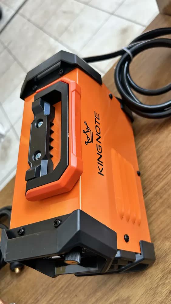 foto de Máquina De Solda Inversora Eletrodo Tig/lift Bivolt Arcbolt Laranja King Note