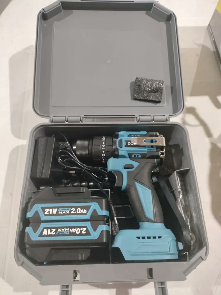 foto de Furadeira Parafusadeira Impacto Brushless 3/8 10mm Dobevi