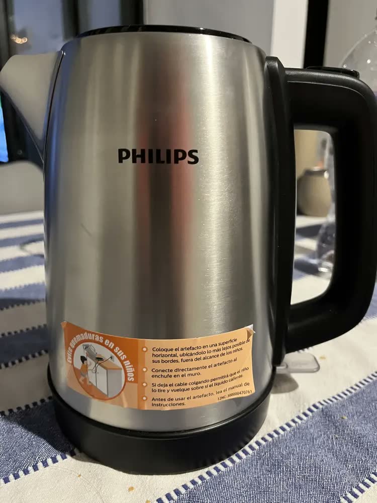 foto de Chaleira elétrica Philips Daily Collection HD9350_90 prateada 1.7L