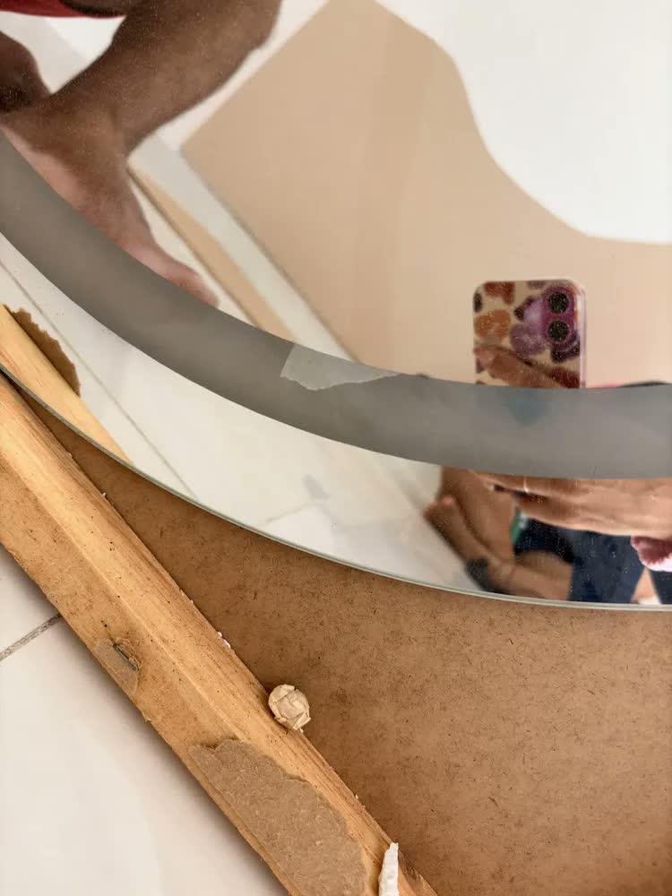 foto de Espelho Oval 170cm Led Frontal Bivolt Neutro 4000k Decorativos Polido Sala Luxo Closet Led Corpo Inteiro Quarto Camarin Sala Camarim Hall Iluminação Moderno Sem Moldura Vmex