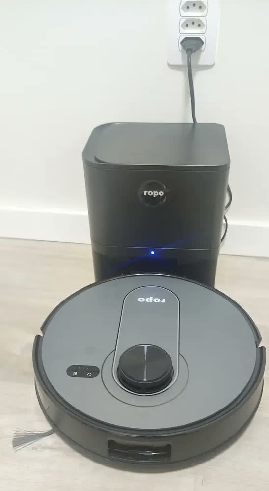 foto de Robô Aspirador - Ropo Vision Pro com IA-3D Scan estação de recarga autolimpante sucção de 5500Pa