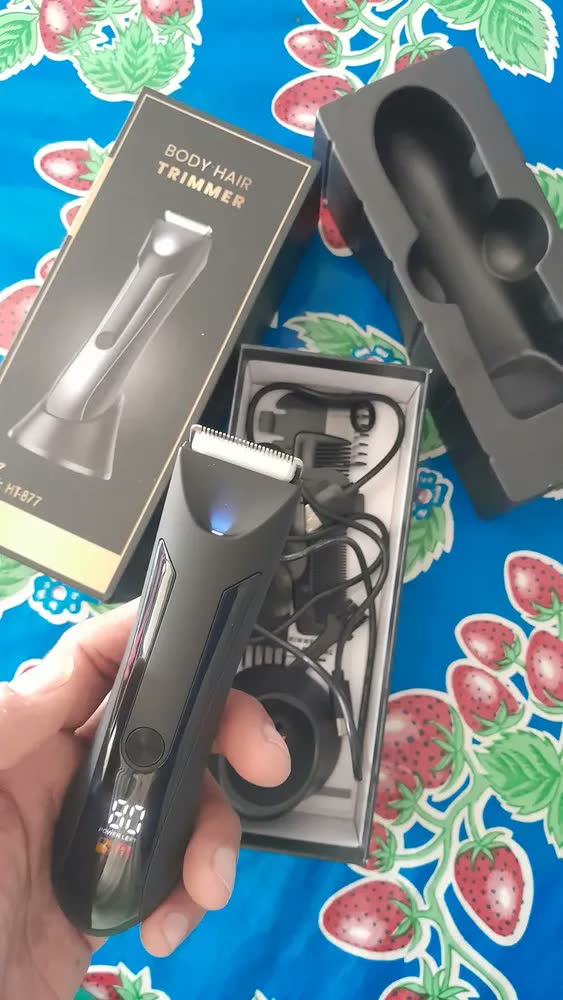 foto de Barbeadores elétricos MUNGQUBE Razor pretos
