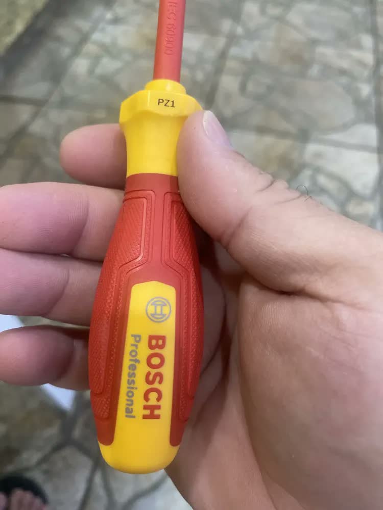 foto de Chave Pozidriv Vde Pz1 100mm 1600a02nd1 - Bosch
