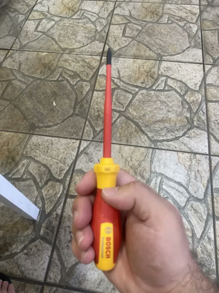 foto de Chave Pozidriv Vde Pz1 100mm 1600a02nd1 - Bosch