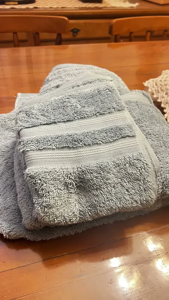 foto de Jogo De Toalhas Buddemeyer Algodão Egípcio Banho 2 Preto