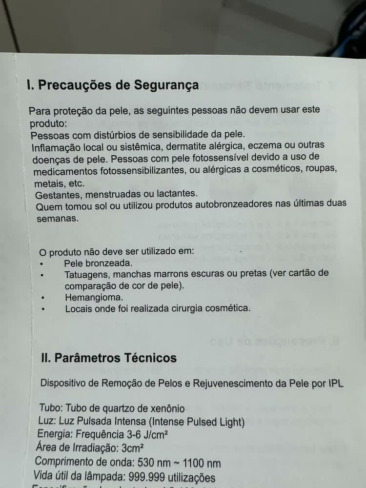 foto de Depilador A Laser De Depilador Luz Pulsada IPL Profissional 9 Níveis De Ajuste, Sensacao Gelo Indolor Depilacao Definitiva, Unissex Para Bivolt Depilacao Laser Dep Portatil, Para Corpo Todo Basike